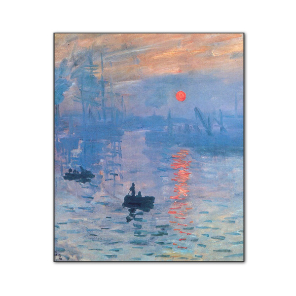 Impression Sunrise by Claude Monet 20x24 Wood Print - Front View