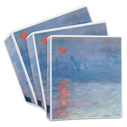 Impression Sunrise by Claude Monet 3-Ring Binder