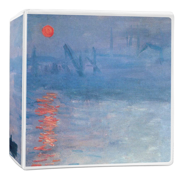 Custom Impression Sunrise by Claude Monet 3-Ring Binder - 2 inch
