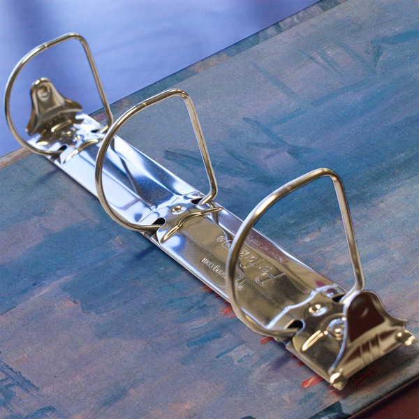 Impression Sunrise by Claude Monet 3 Ring Binders - Full Wrap - 2" - DETAIL