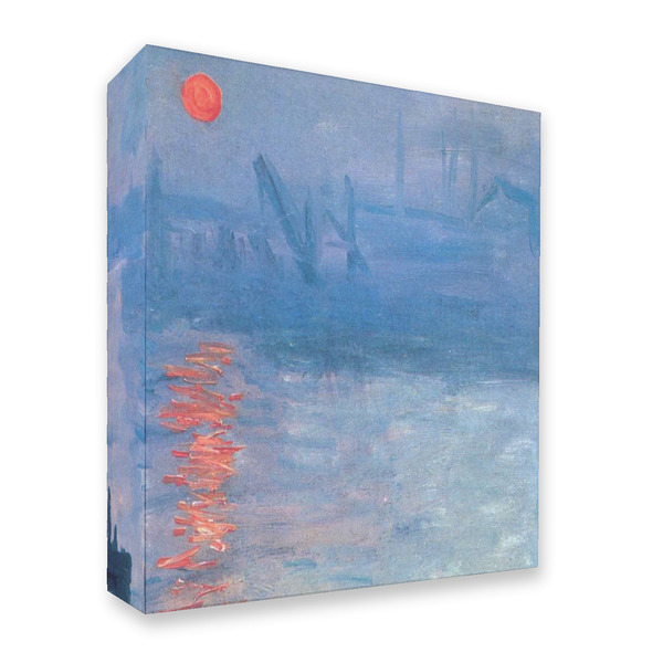 Custom Impression Sunrise by Claude Monet 3 Ring Binder - Full Wrap - 2"