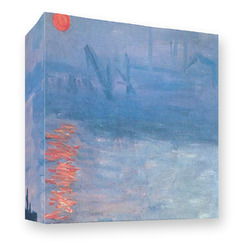 Impression Sunrise by Claude Monet 3 Ring Binder - Full Wrap - 3"