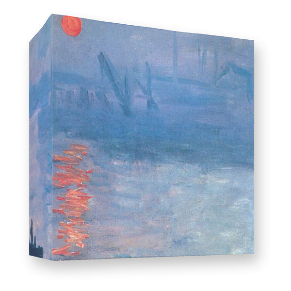 Custom Impression Sunrise by Claude Monet 3 Ring Binder - Full Wrap - 3"