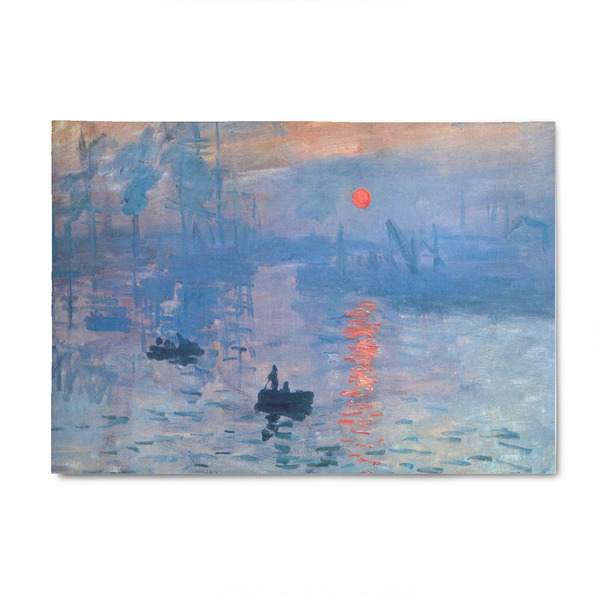 Custom Impression Sunrise by Claude Monet 4' x 6' Indoor Area Rug