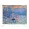 Impression Sunrise by Claude Monet 8'x10' Patio Rug - Front/Main