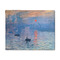 Impression Sunrise by Claude Monet 8' x 10' Patio Rug