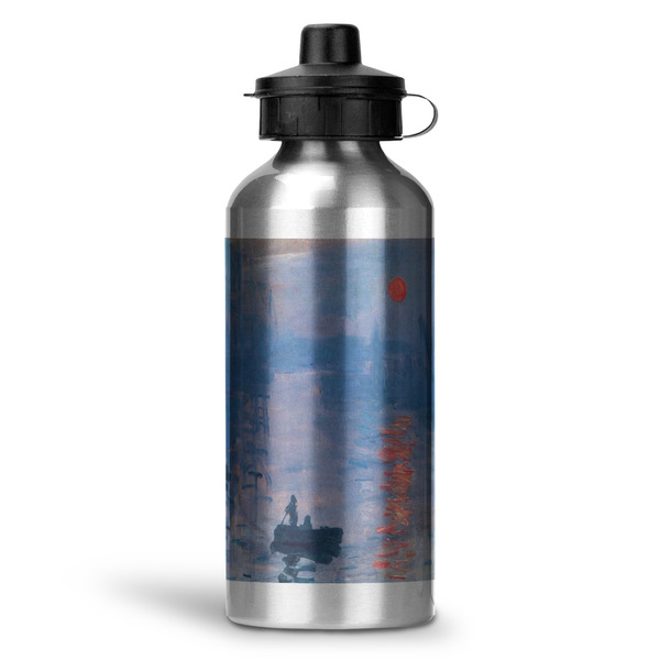 Custom Impression Sunrise by Claude Monet Water Bottles - 20 oz - Aluminum