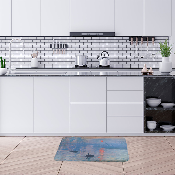 Impression Sunrise by Claude Monet Anti-Fatigue Kitchen Mats - LIFESTYLE