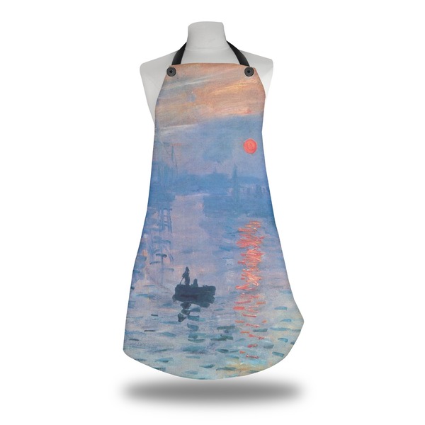 Custom Impression Sunrise by Claude Monet Apron