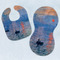 Impression Sunrise by Claude Monet Baby Bib & Burp Set