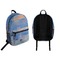 Impression Sunrise by Claude Monet Backpack front and back - Apvl