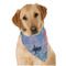 Impression Sunrise by Claude Monet Dog Bandana Scarf