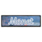 Impression Sunrise by Claude Monet Bar Mat - Large - FRONT