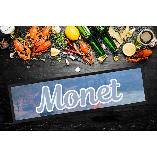 Impression Sunrise by Claude Monet Bar Mat - Large - LIFESTYLE
