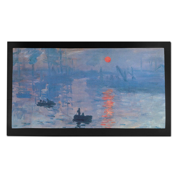 Custom Impression Sunrise by Claude Monet Bar Mat - Small