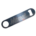 Impression Sunrise by Claude Monet Bar Bottle Opener - Silver