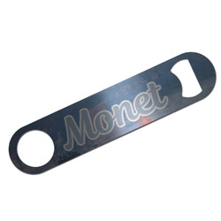 Impression Sunrise by Claude Monet Bar Bottle Opener - Silver