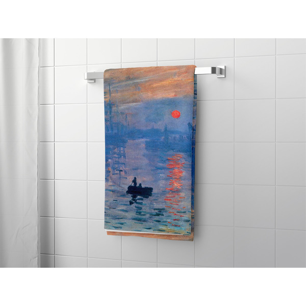 Impression Sunrise by Claude Monet Bath Towel - LIFESTYLE