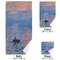 Impression Sunrise by Claude Monet Bath Towel Sets - 3-piece - Approval