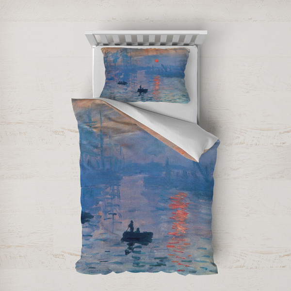 Custom Impression Sunrise by Claude Monet Duvet Cover Set - Twin XL