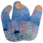 Impression Sunrise by Claude Monet Baby Bib