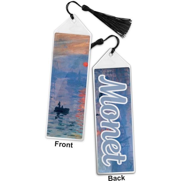 Impression Sunrise Bookmark with tassel - Front and Back