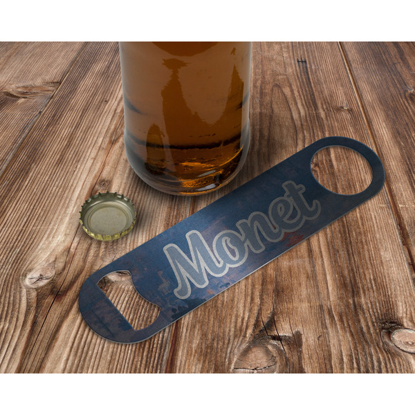Impression Sunrise by Claude Monet Bottle Opener - In Use