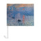 Impression Sunrise by Claude Monet Car Flag - Large - FRONT