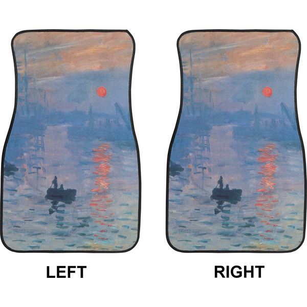 Impression Sunrise by Claude Monet Car Mat Front - Approval