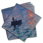 Impression Sunrise by Claude Monet Cloth Napkins (Set of 4)