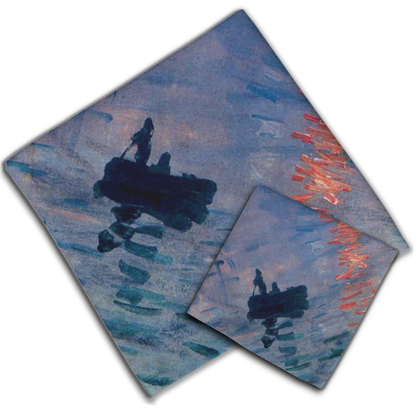 Impression Sunrise by Claude Monet Cloth Napkins - Personalized Lunch & Dinner (PARENT MAIN)
