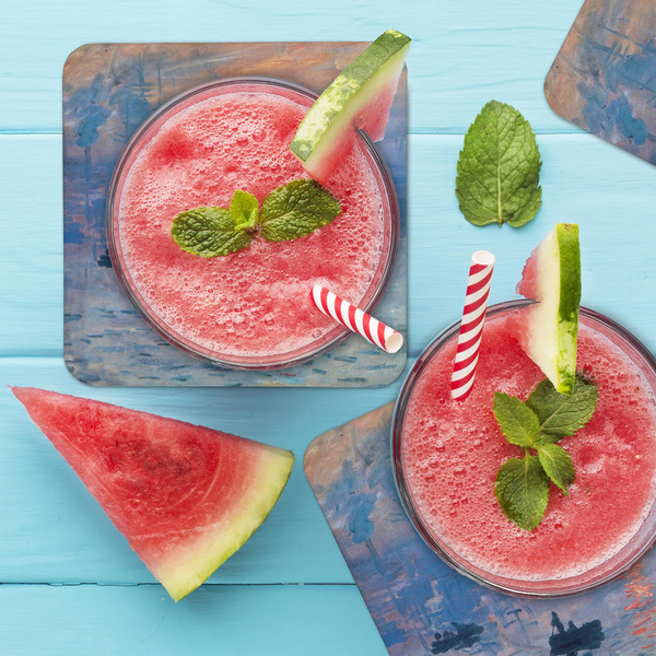 Impression Sunrise by Claude Monet Coaster Set - LIFESTYLE