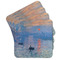 Impression Sunrise by Claude Monet Coaster Set - MAIN IMAGE