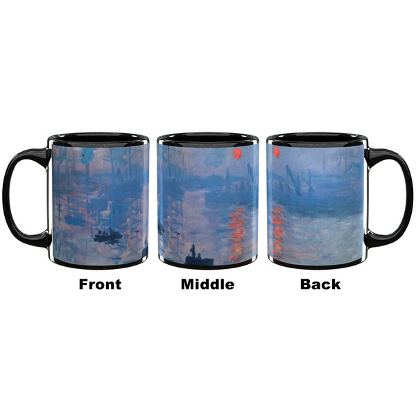 Impression Sunrise by Claude Monet Coffee Mug - 11 oz - Black APPROVAL