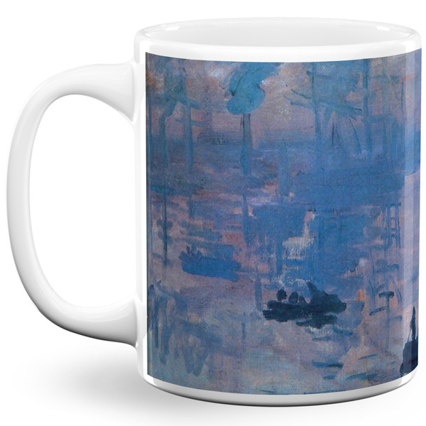Custom Impression Sunrise by Claude Monet 11 Oz Coffee Mug - White