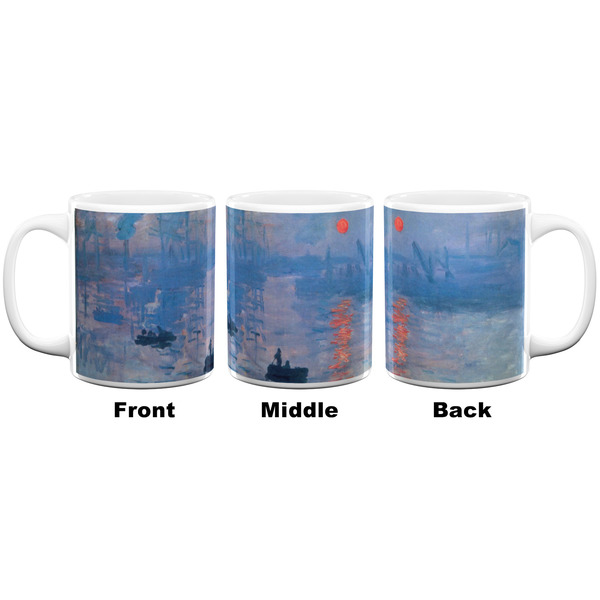 Impression Sunrise by Claude Monet Coffee Mug - 11 oz - White APPROVAL