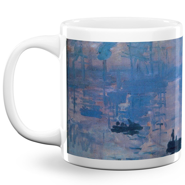 Custom Impression Sunrise by Claude Monet 20 Oz Coffee Mug - White