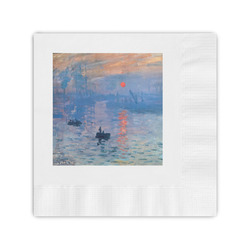 Impression Sunrise by Claude Monet Coined Cocktail Napkins