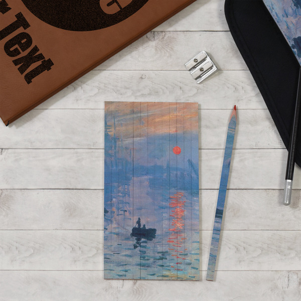 Impression Sunrise by Claude Monet Colored Pencils - In Context