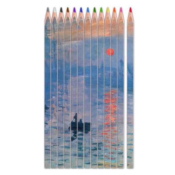 Custom Impression Sunrise by Claude Monet Colored Pencils