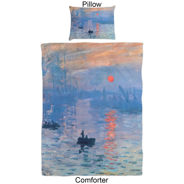 Impression Sunrise by Claude Monet Comforter Set - Twin - Approval