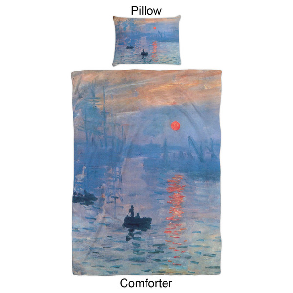 Impression Sunrise by Claude Monet Comforter Set - Twin XL - Approval