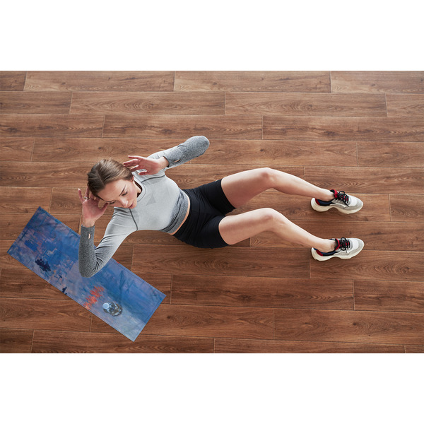 Impression Sunrise by Claude Monet Cooling Towel- Lifestyle