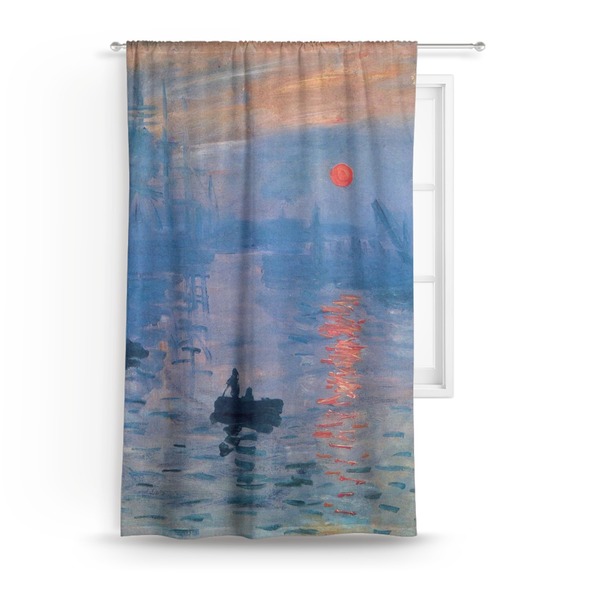Custom Impression Sunrise by Claude Monet Curtain