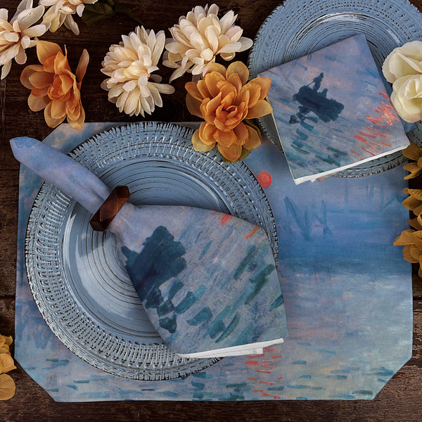 Impression Sunrise by Claude Monet Dining Set