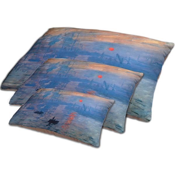 Impression Sunrise by Claude Monet Dog Beds - MAIN (sm, med, lrg)