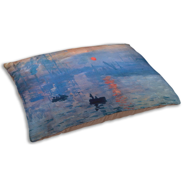 Impression Sunrise by Claude Monet Dog Beds - SMALL