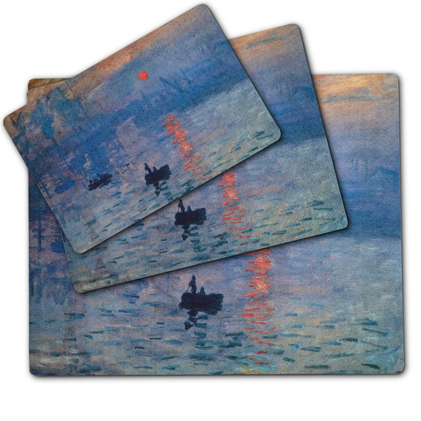 Impression Sunrise by Claude Monet Dog Food Mat - MAIN (sm, med, lrg)