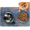 Impression Sunrise by Claude Monet Dog Food Mat - Small LIFESTYLE