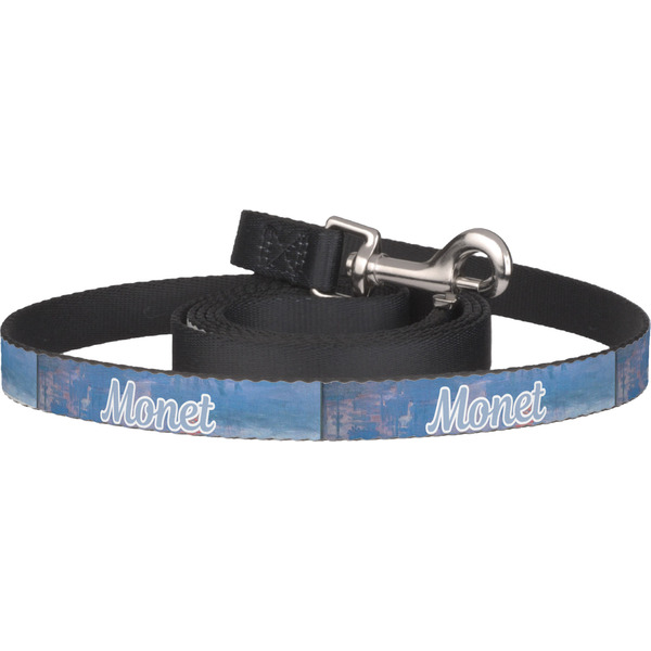 Custom Impression Sunrise by Claude Monet Dog Leash